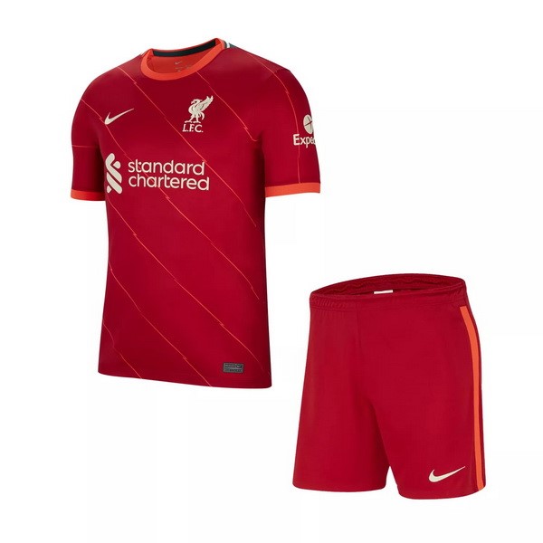 Camiseta Liverpool Primera equipo Niño 2021-22 Rojo